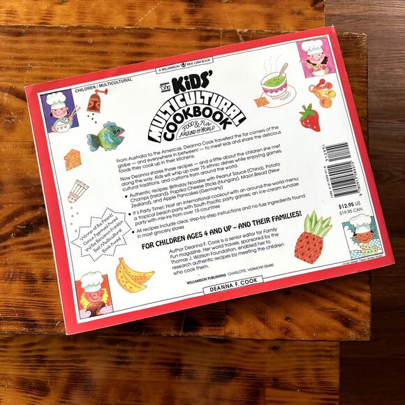 Vintage 1995 The Kids' Multicultural Cookbook Food & Fun Around The World Book - Picture 10 of 11